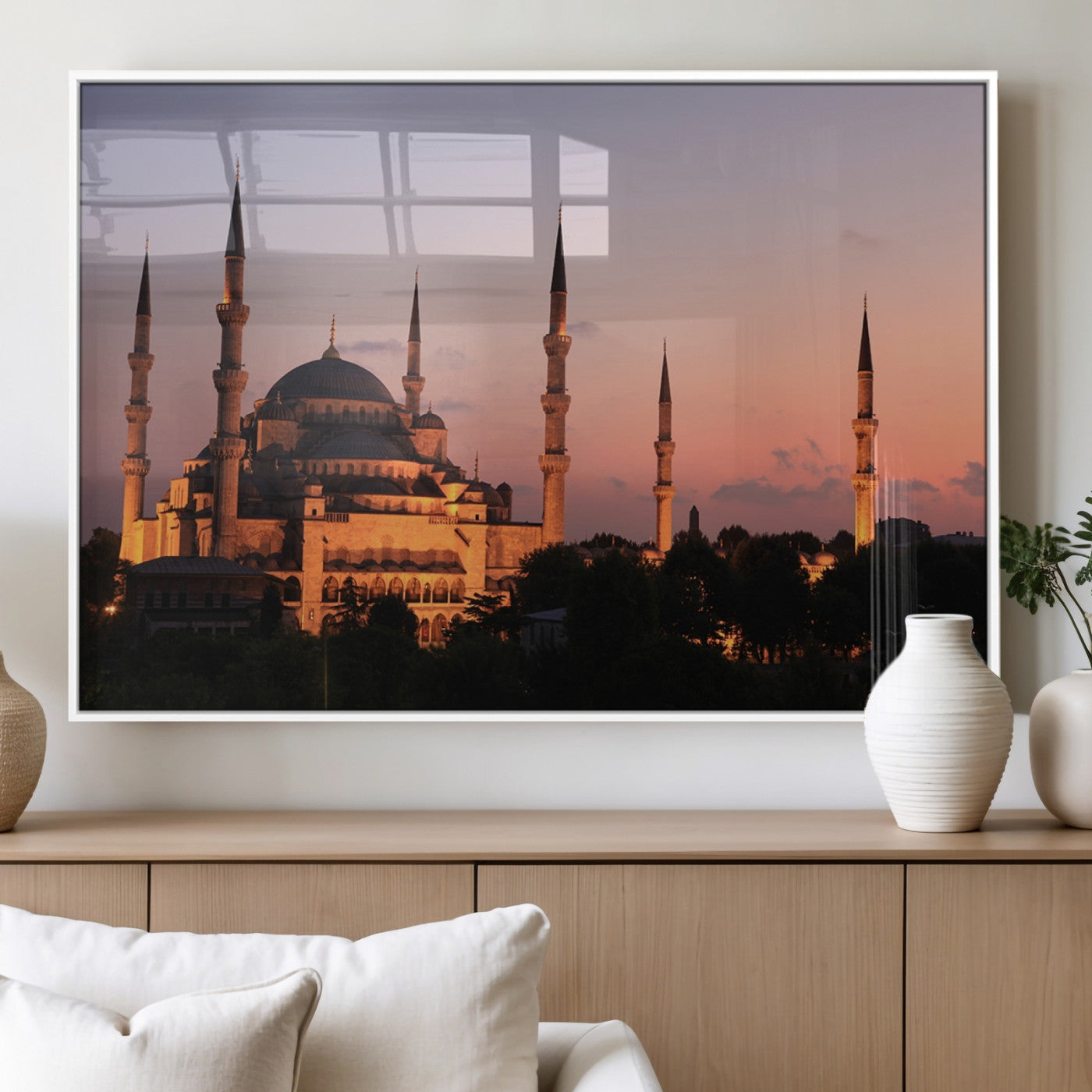 MGV-FP-60X30-3P - Wall Art Turkey Istanbul Skyline Canvas Print