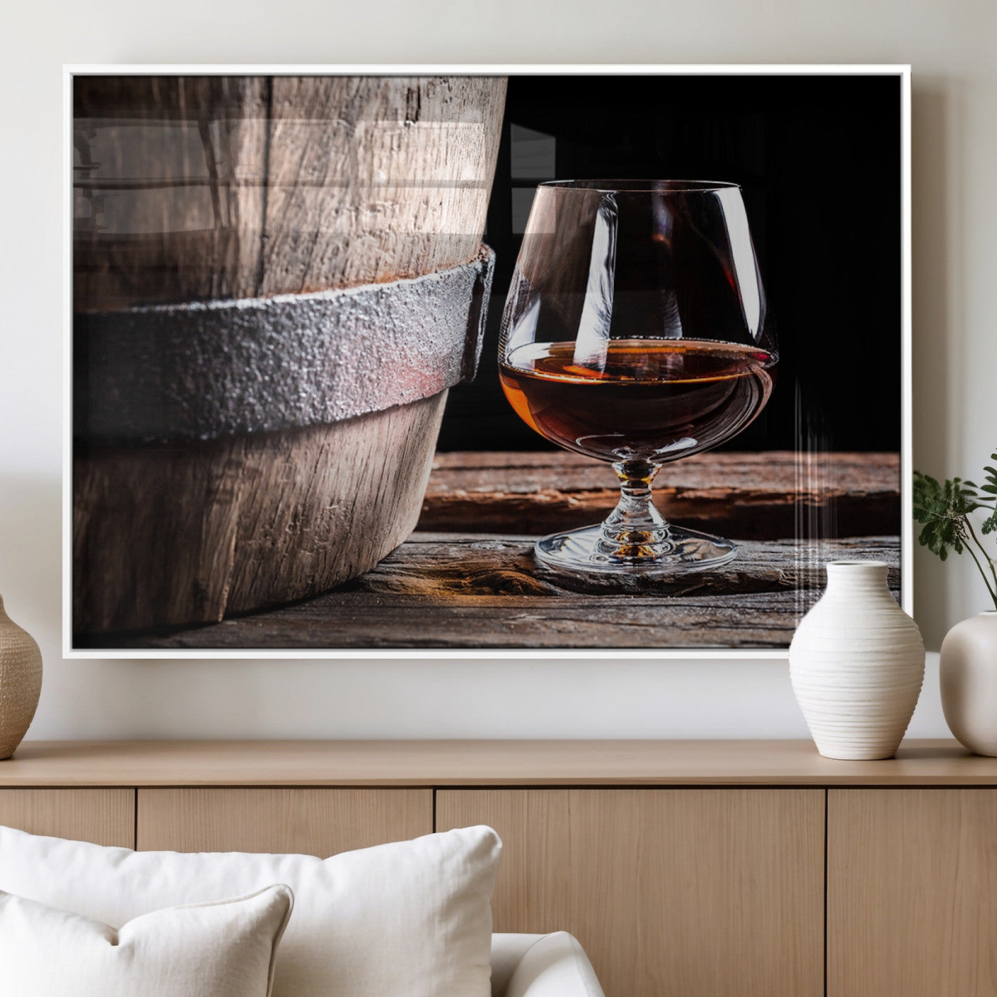 MGV-FP-60X30-3P - Scots Whiskey Wall Art Canvas Print