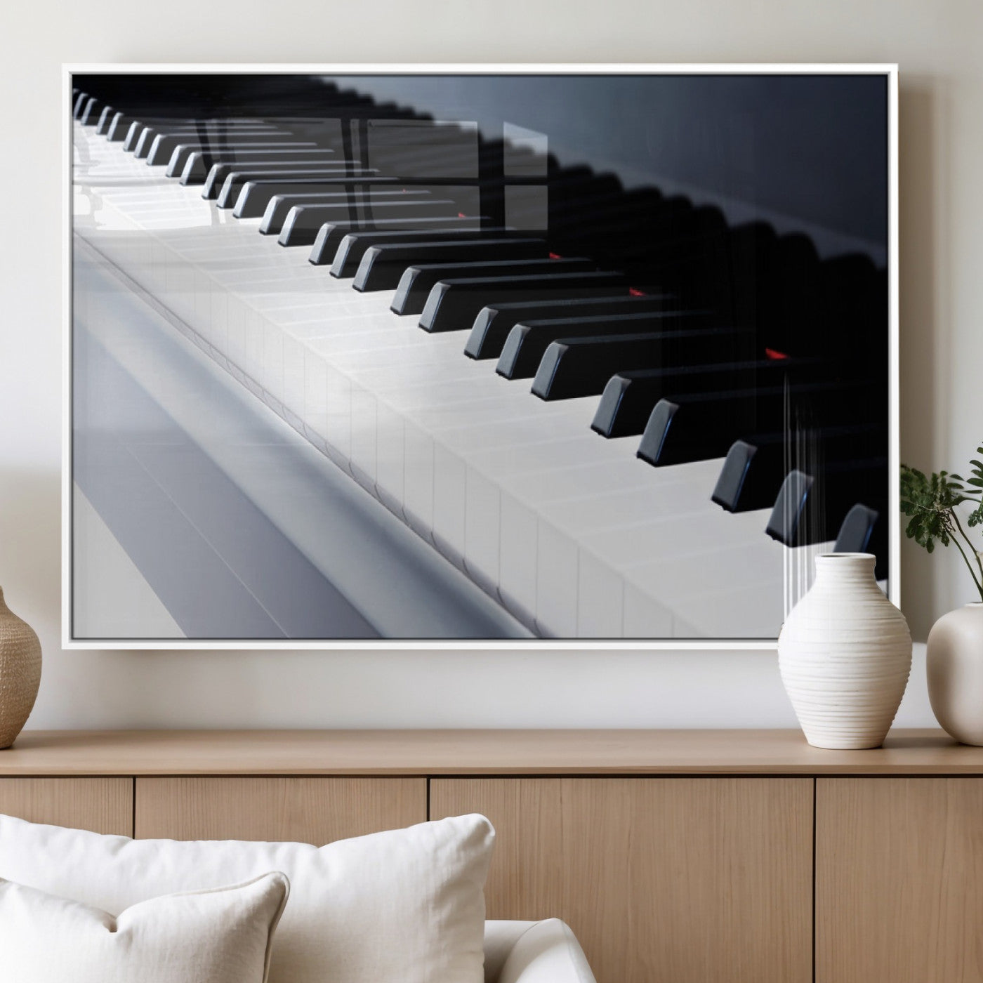 MGV-FP-60X30-3P - Piano Artwork Canvas Wall Art Print