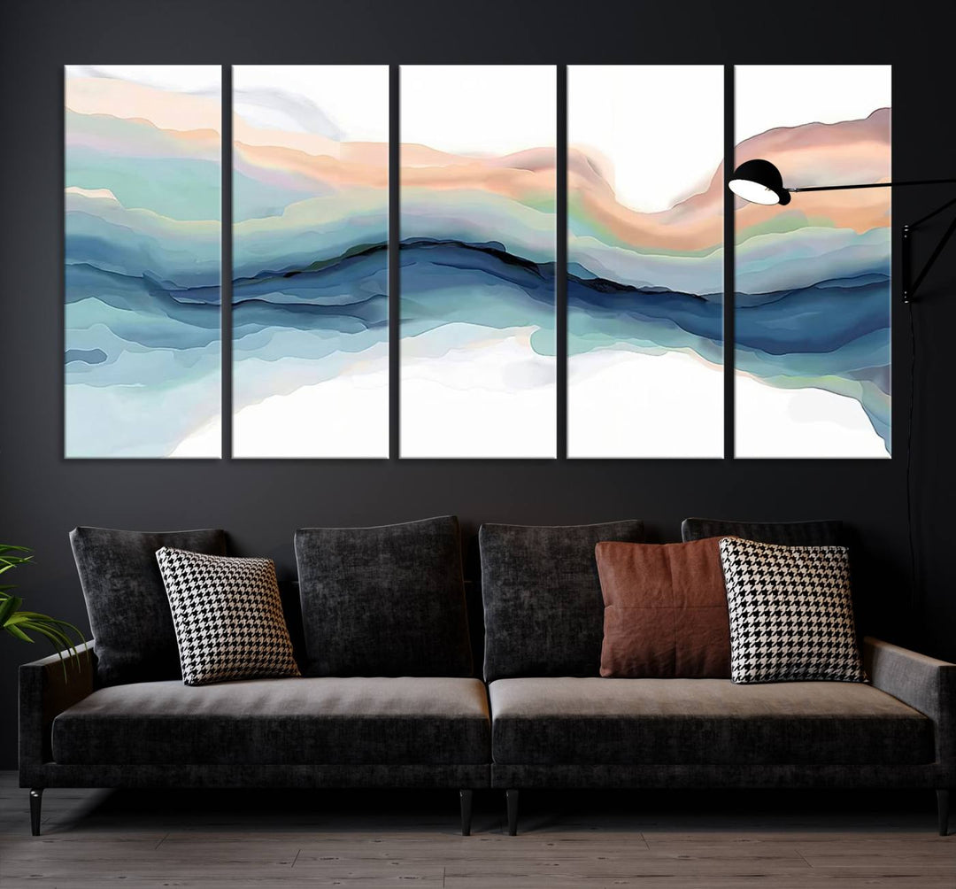 Canvas Print Wall Art Set Abstract Illustrs Art Wall