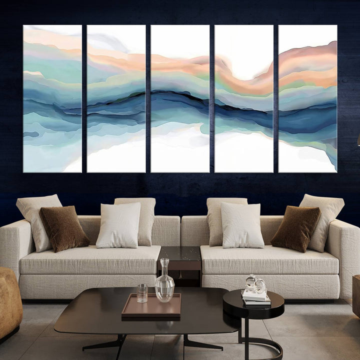 Canvas Print Wall Art Set Abstract Illustrs Art Wall