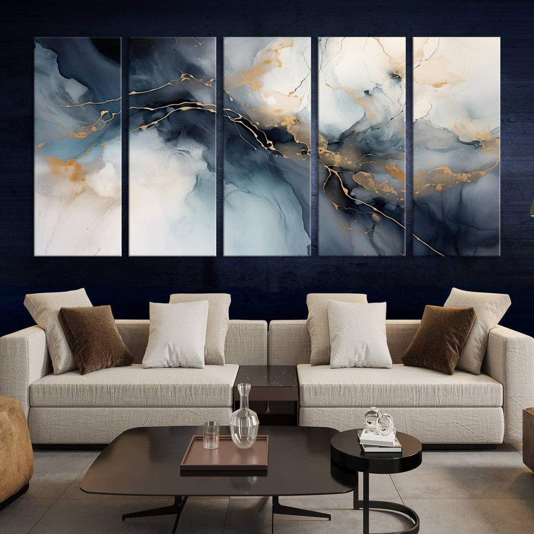 Art mural abstrait Impression sur toile