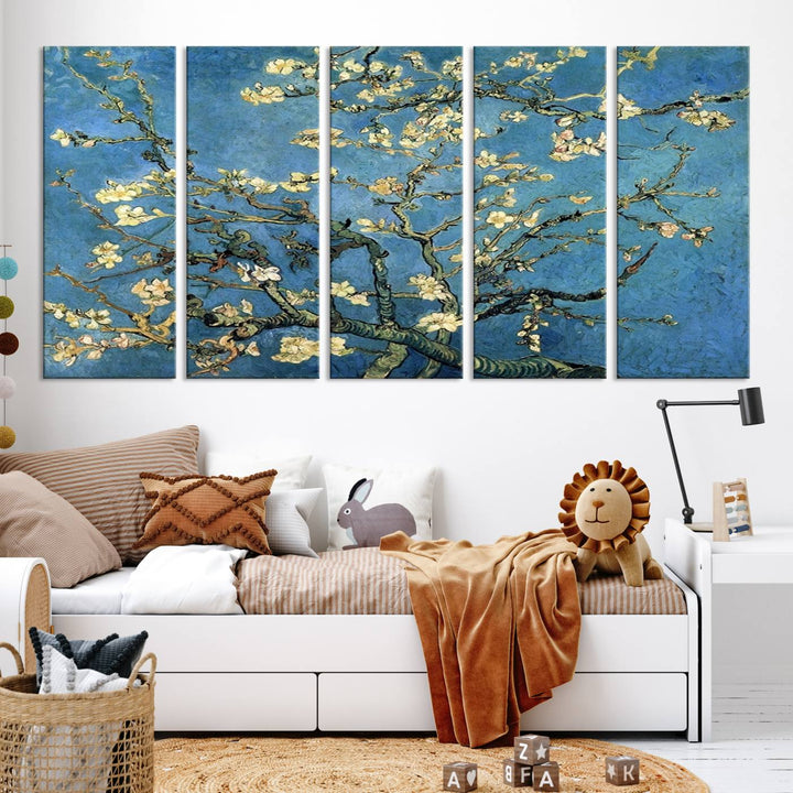 Art mural Fleur d'amandier par Van Gogh Impression sur toile