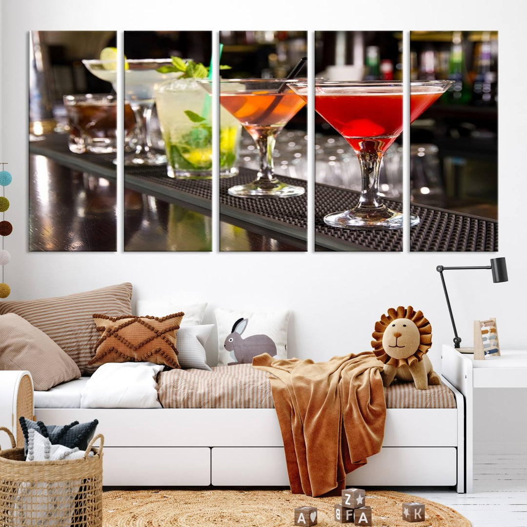 Cocktails Canvas Print