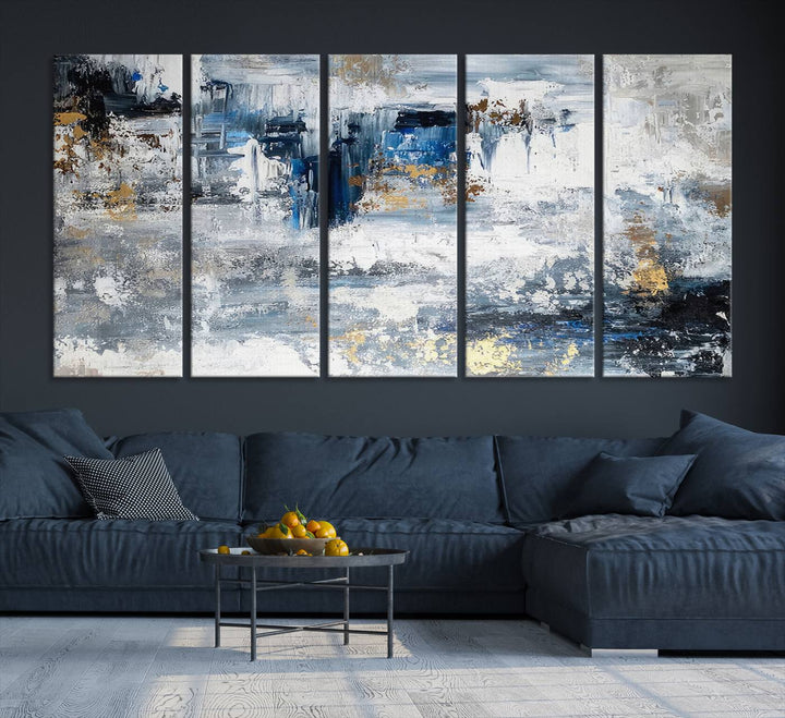 Art mural abstrait Impression sur toile