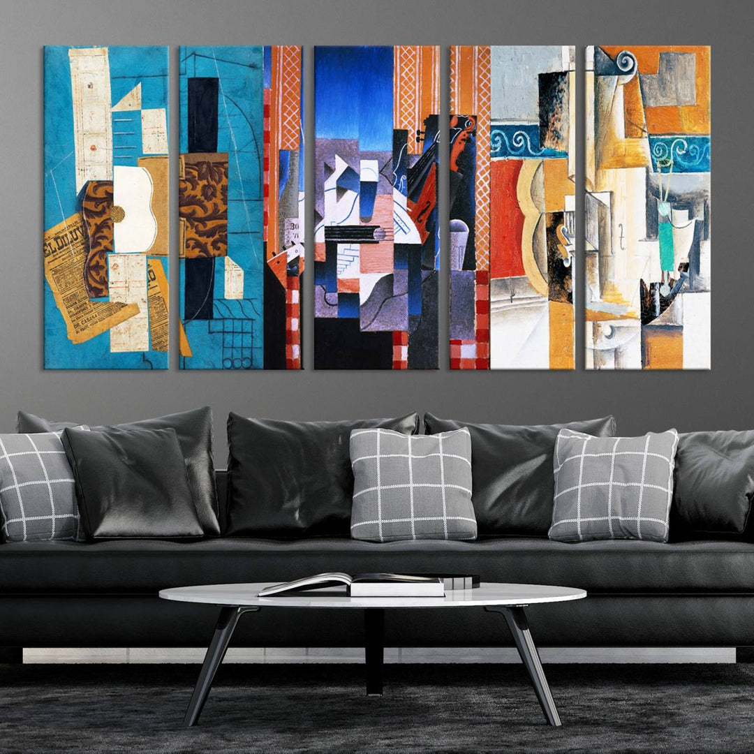 Relaxing Contemporary Abstract Art Canvas Wall Art Print Art