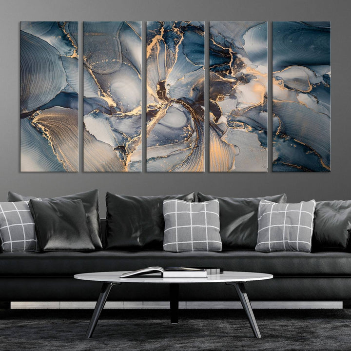 Abstract Wall Art Canvas Print for Modern Home Decor