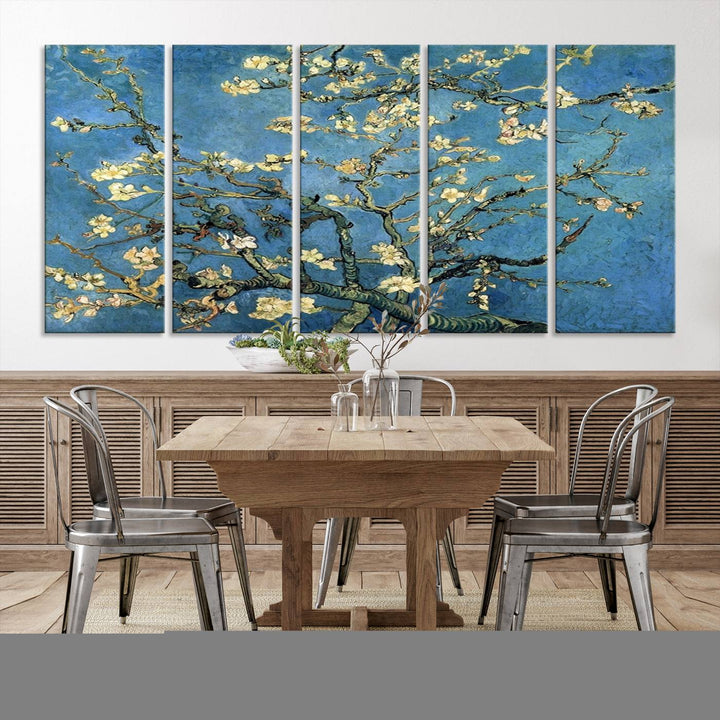 Art mural Fleur d'amandier par Van Gogh Impression sur toile