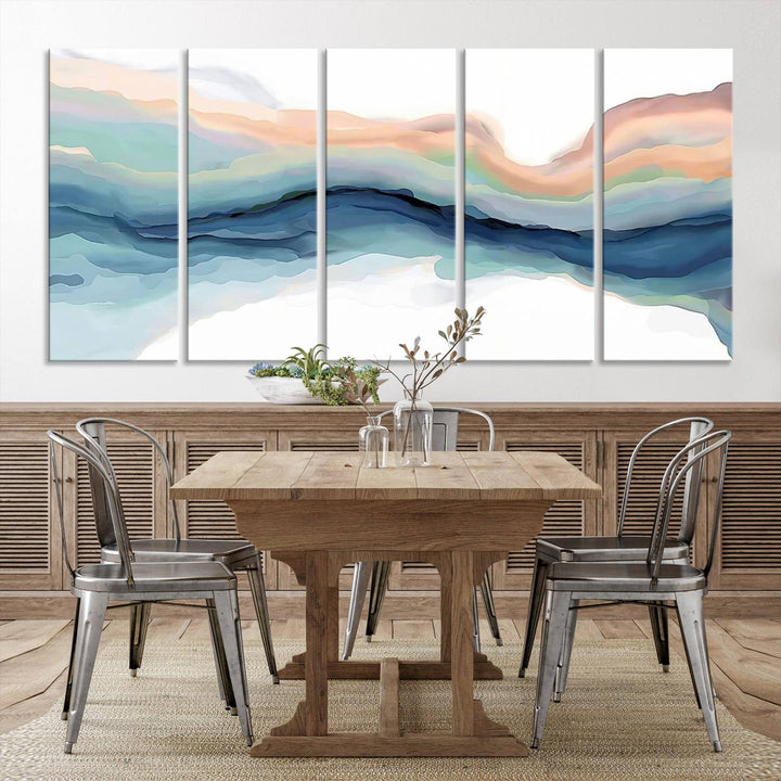 Canvas Print Wall Art Set Abstract Illustrs Art Wall