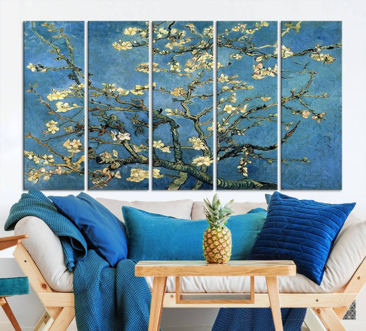 Wall Art Almond Blossom by Van Gogh Canvas Print