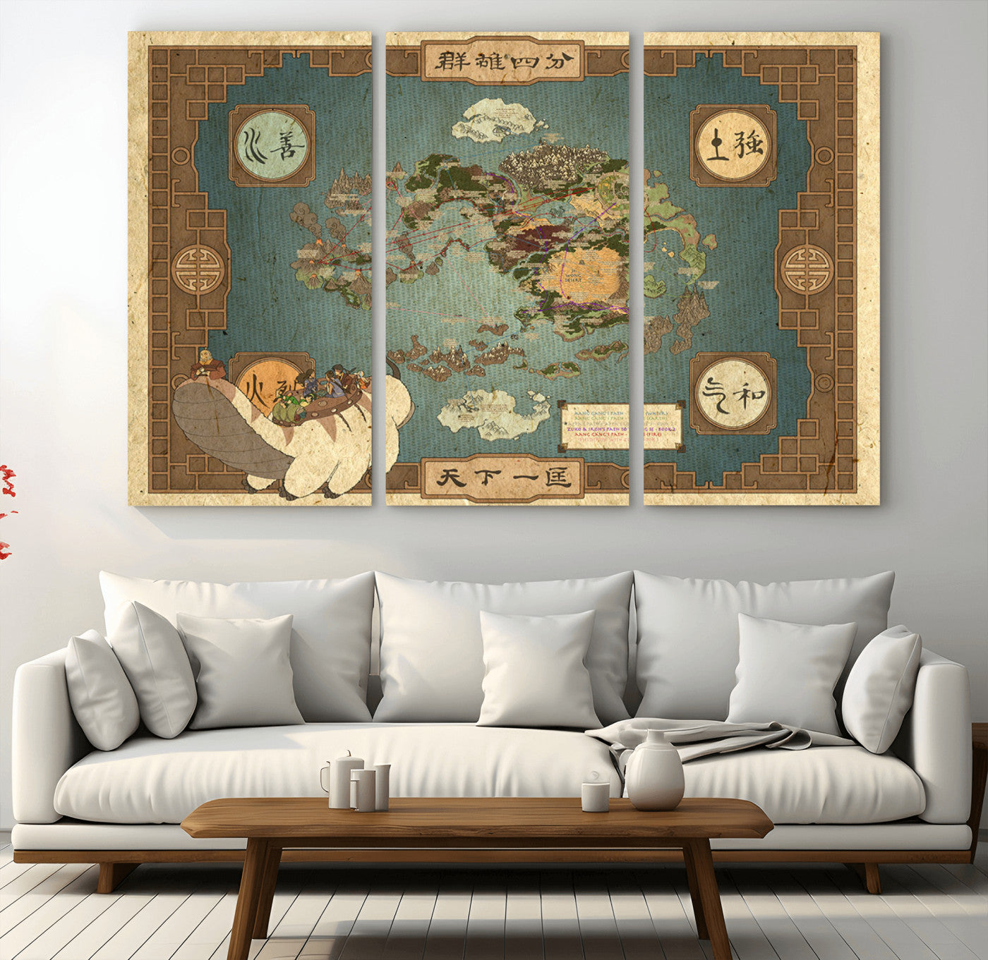 MGV-CV-48X32-3P - Push Pin World Map Canvas Print – Framed Wall Art for Couples to Track Their Travels – Anniversary