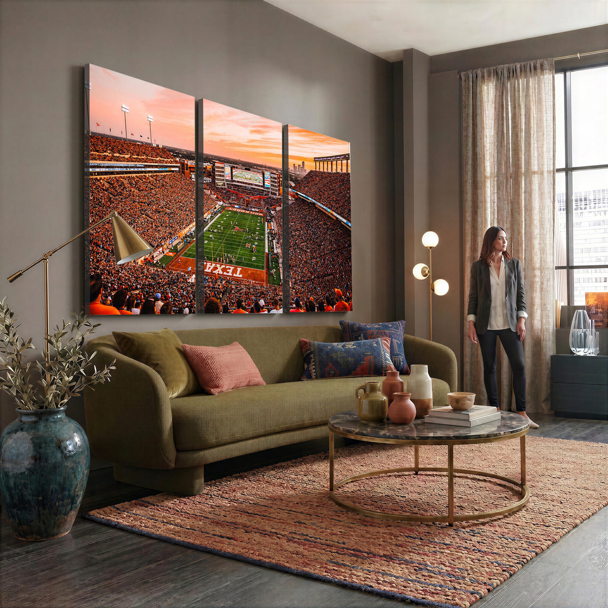 24606043-MGV-CV-36X24 - Stadium Wall Art Canvas Print