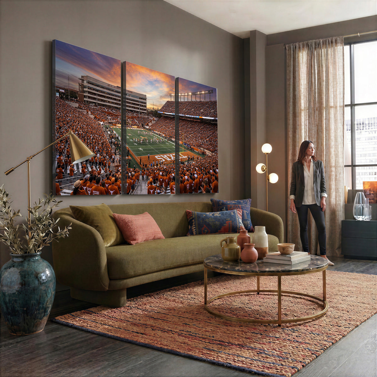 23560699-MGV-CV-36X24 - Stadium Wall Art Canvas Print