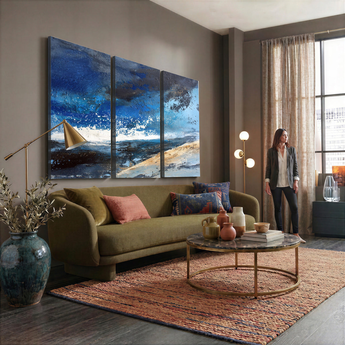 72157369-_Poster-30x20 - Extra Large Abstract Wall Art Canvas Print