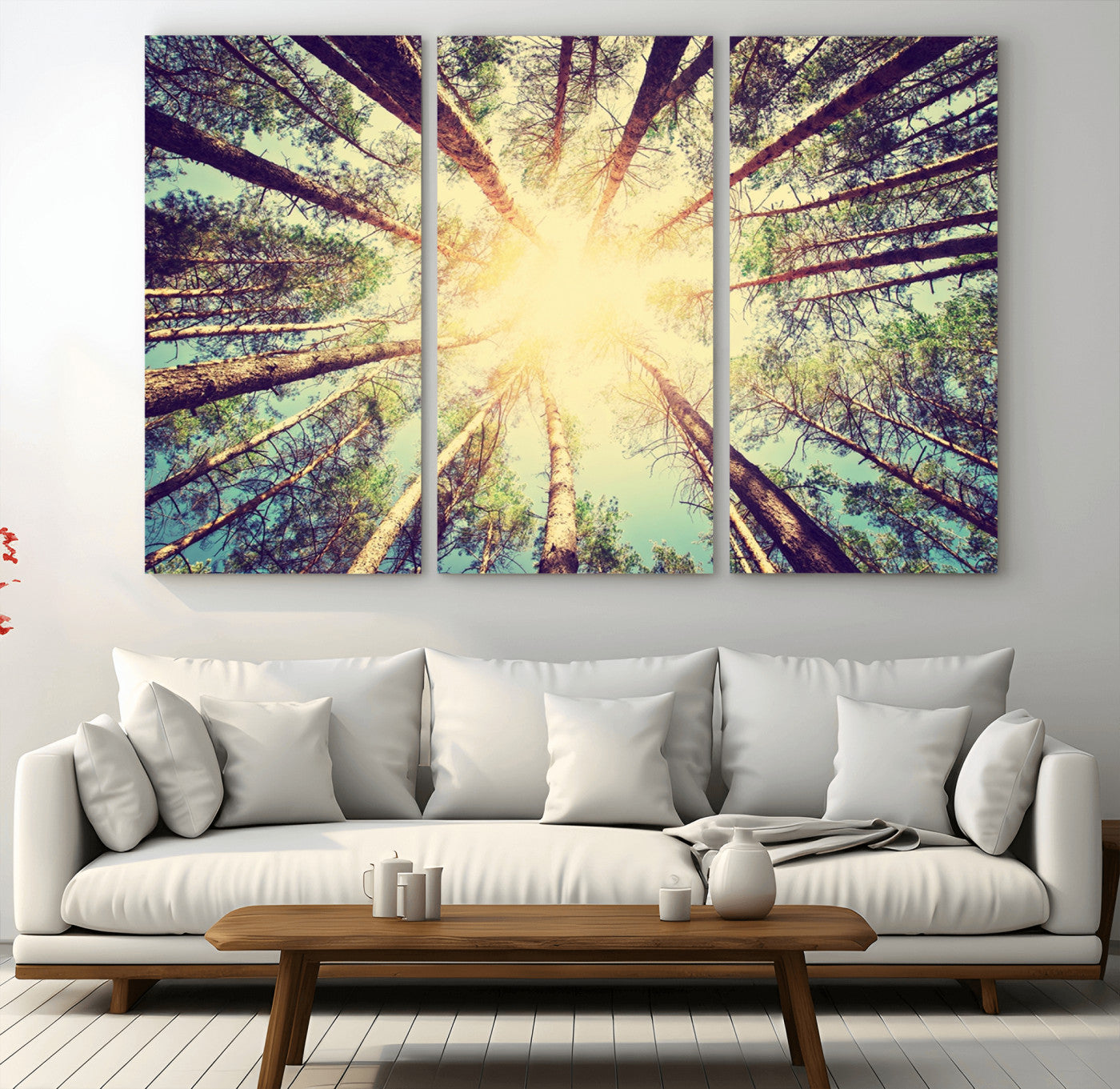 89611-MGV-CV-36X24-Tree and Sunshine Canvas Print