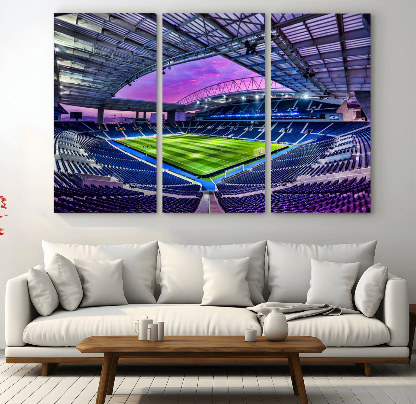 -FC Porto Soccer Team Print Canvas- Dragon Stadium Wall Art Canvas Print