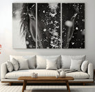 73281-MGV-CV-48X32-3P-Winter Horse Snow Wall Art Canvas Print