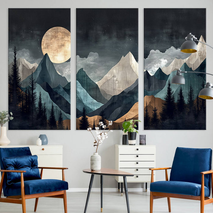 Framed Wall Art Canvas Print