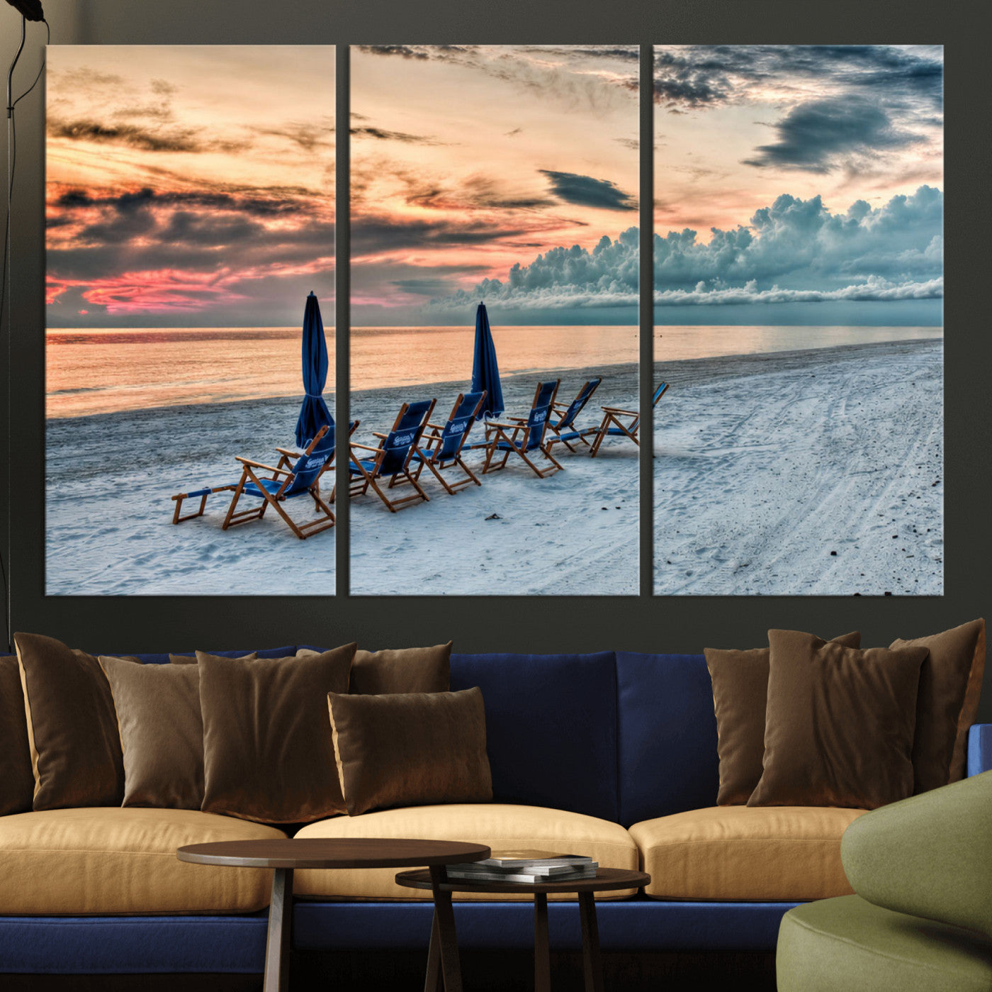 17237006-MGV-CV-36X24 - Serene Gulf Solitude Wall Art Canvas Print