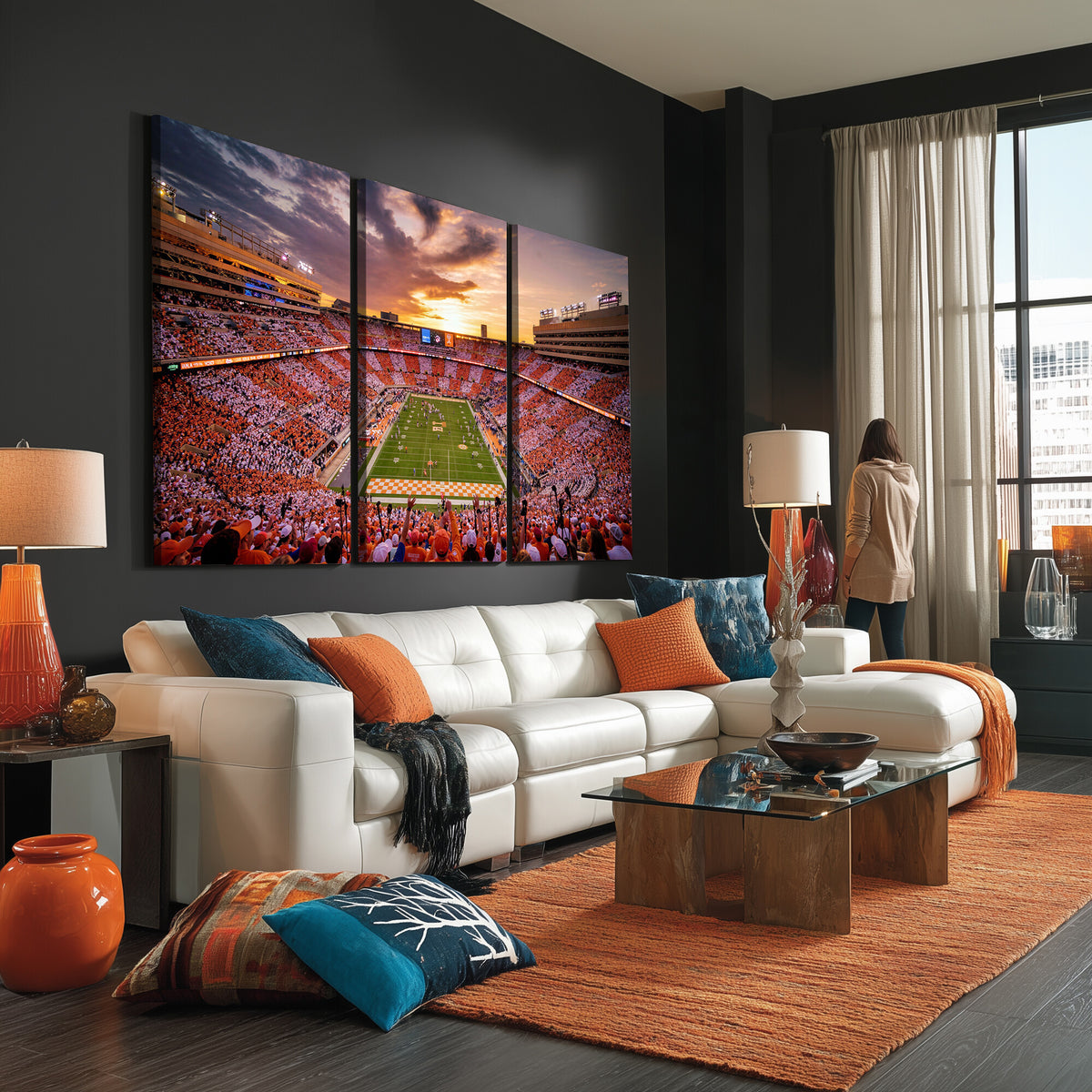 68184875-MGV-CV-36X24 - Stadium Wall Art Canvas Print