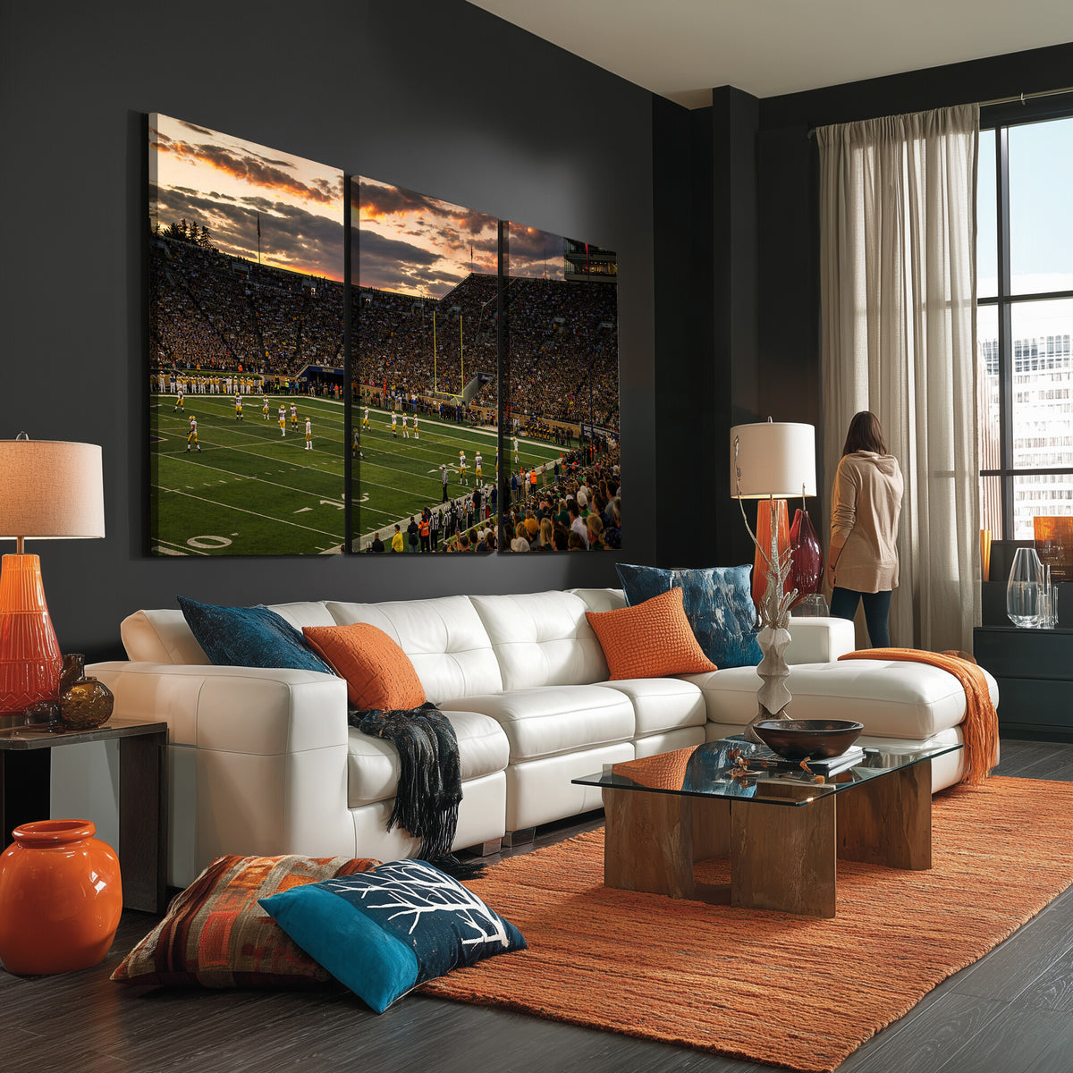 17703678-MGV-CV-36X24 - Stadium Wall Art Canvas Print