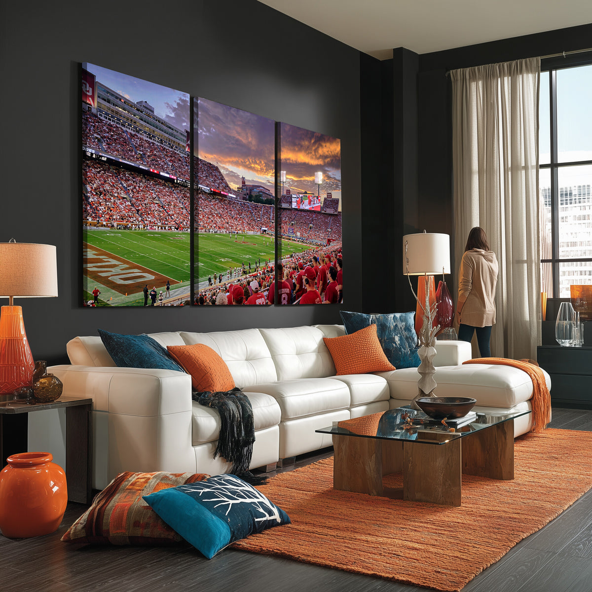 47794729-MGV-CV-36X24 - Stadium Wall Art Canvas Print