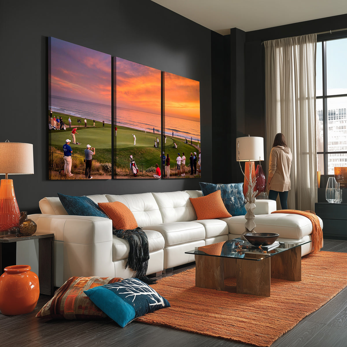 57561775-MGV-CV-36X24 - Stadium Wall Art Canvas Print