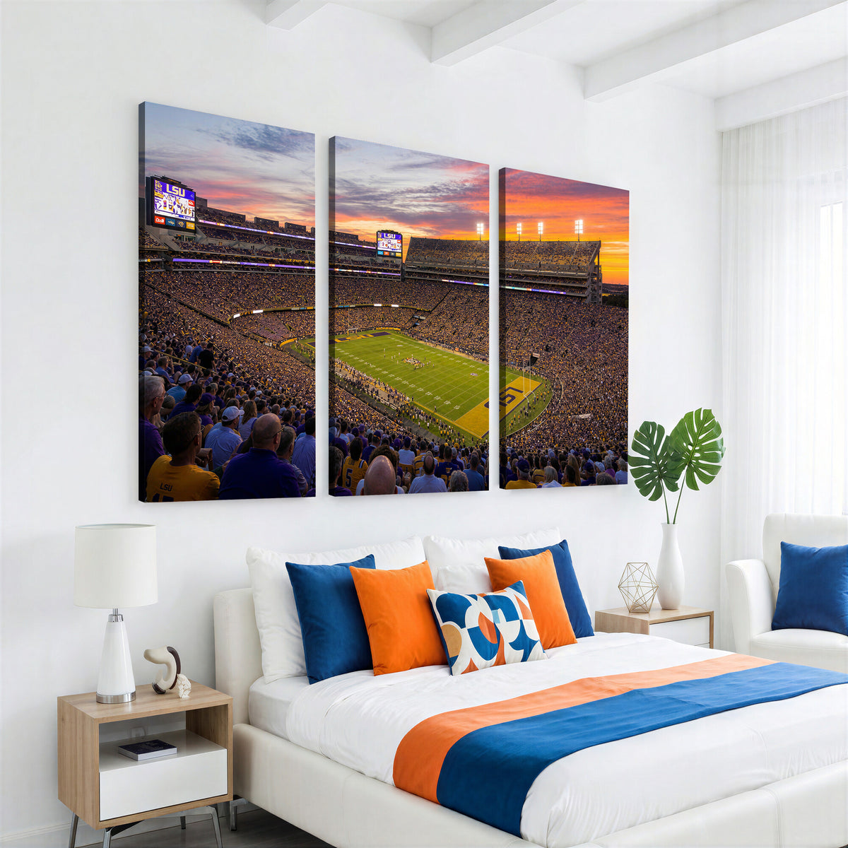91303167-MGV-CV-36X24 - Stadium Wall Art Canvas Print