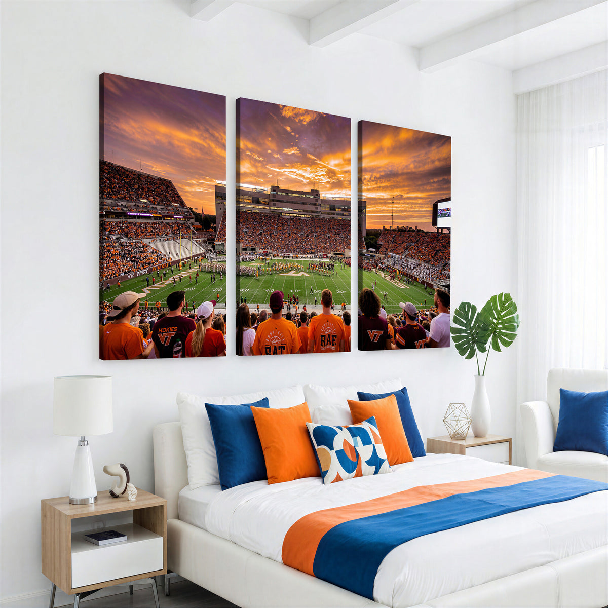 25873880-MGV-CV-36X24 - Stadium Wall Art Canvas Print