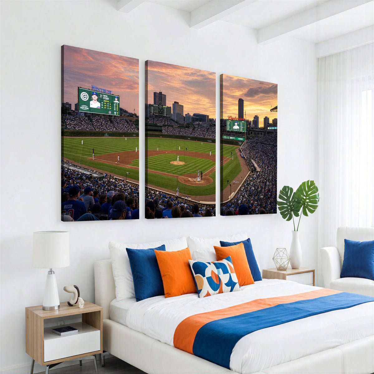 41641466-MGV-CV-36X24 - Stadium Wall Art Canvas Print