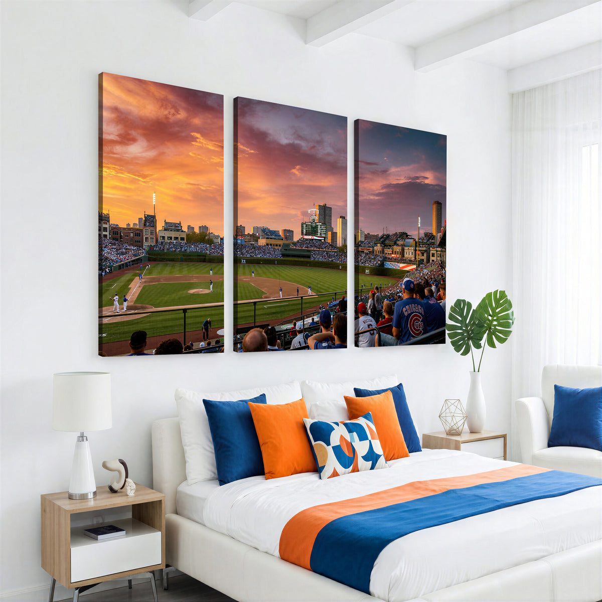 94073020-MGV-CV-36X24 - Stadium Wall Art Canvas Print