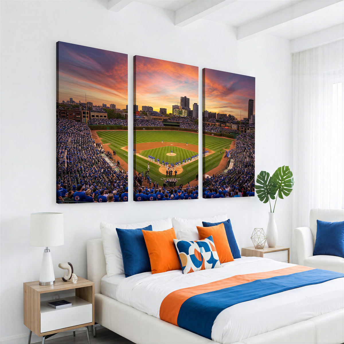 42812246-MGV-CV-36X24 - Stadium Wall Art Canvas Print