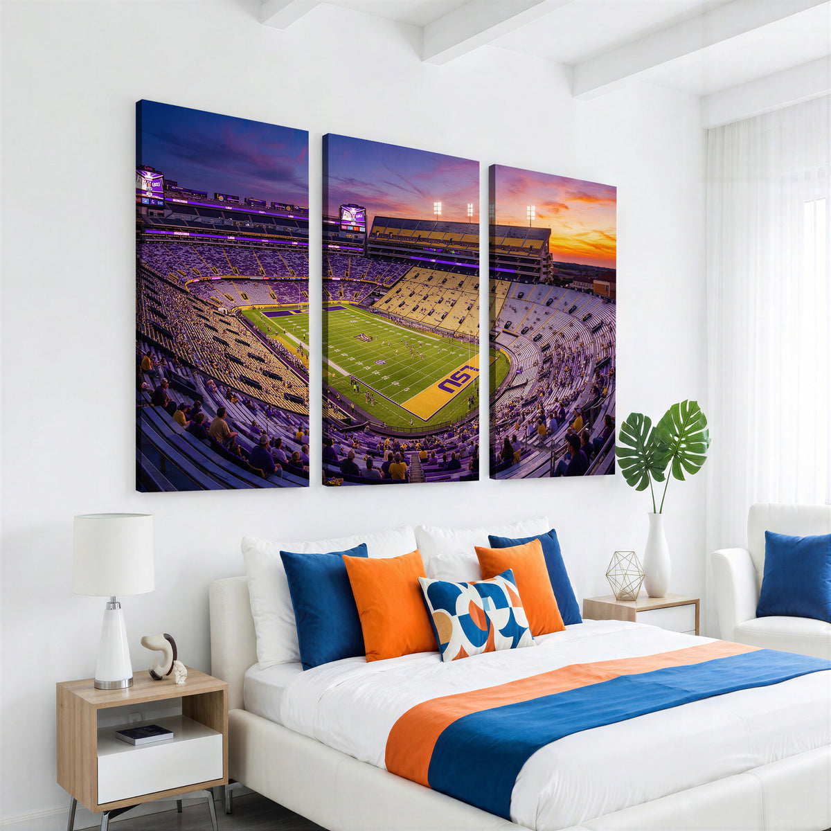 21378512-MGV-CV-36X24 - Stadium Wall Art Canvas Print
