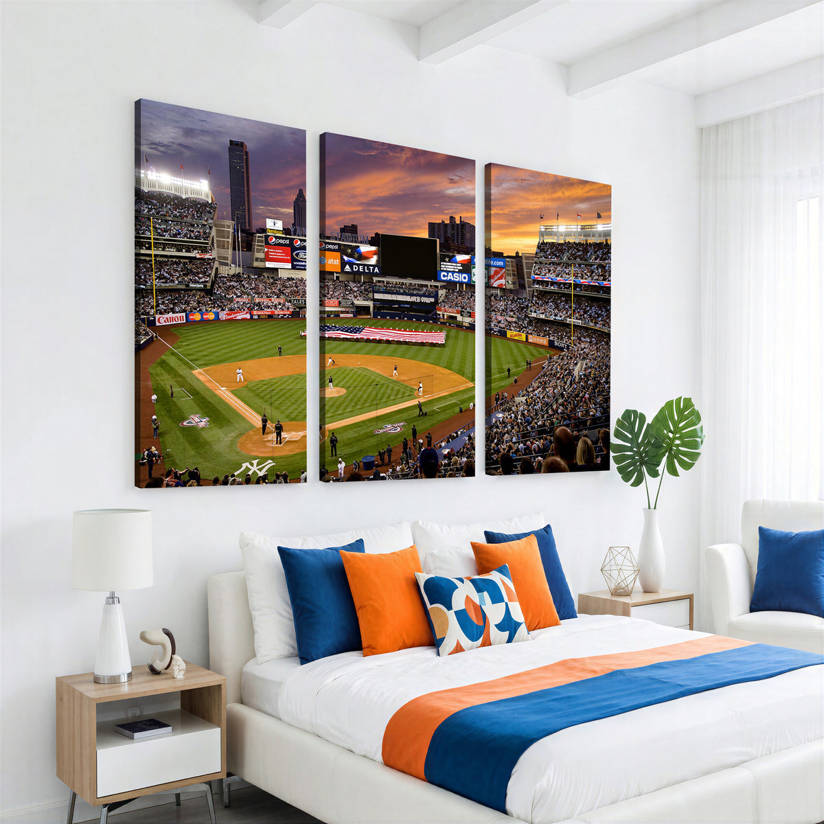 39000124-MGV-CV-36X24 - Stadium Wall Art Canvas Print
