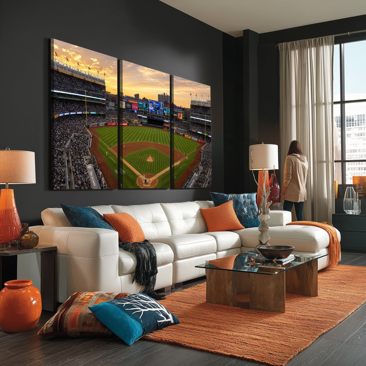 17396699-MGV-CV-36X24 - Stadium Wall Art Canvas Print
