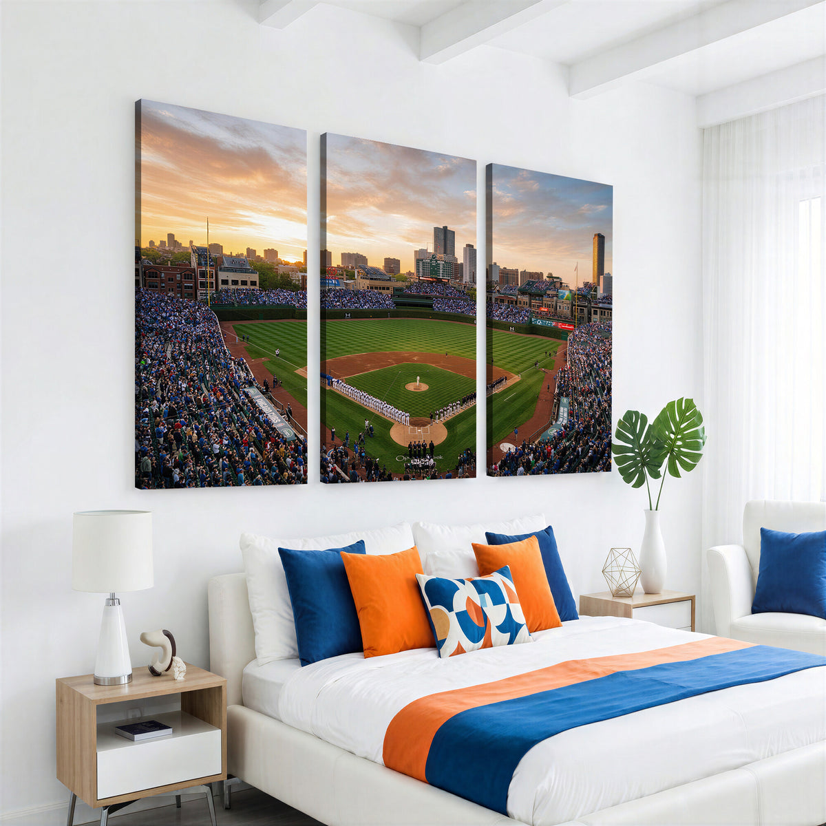 76885212-MGV-CV-36X24 - Stadium Wall Art Canvas Print