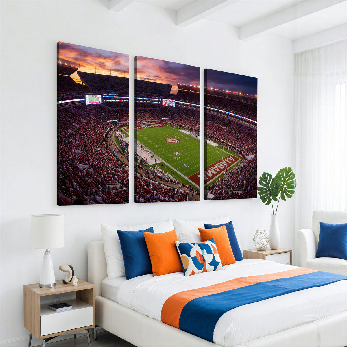 59537492-MGV-CV-36X24 - Stadium Wall Art Canvas Print