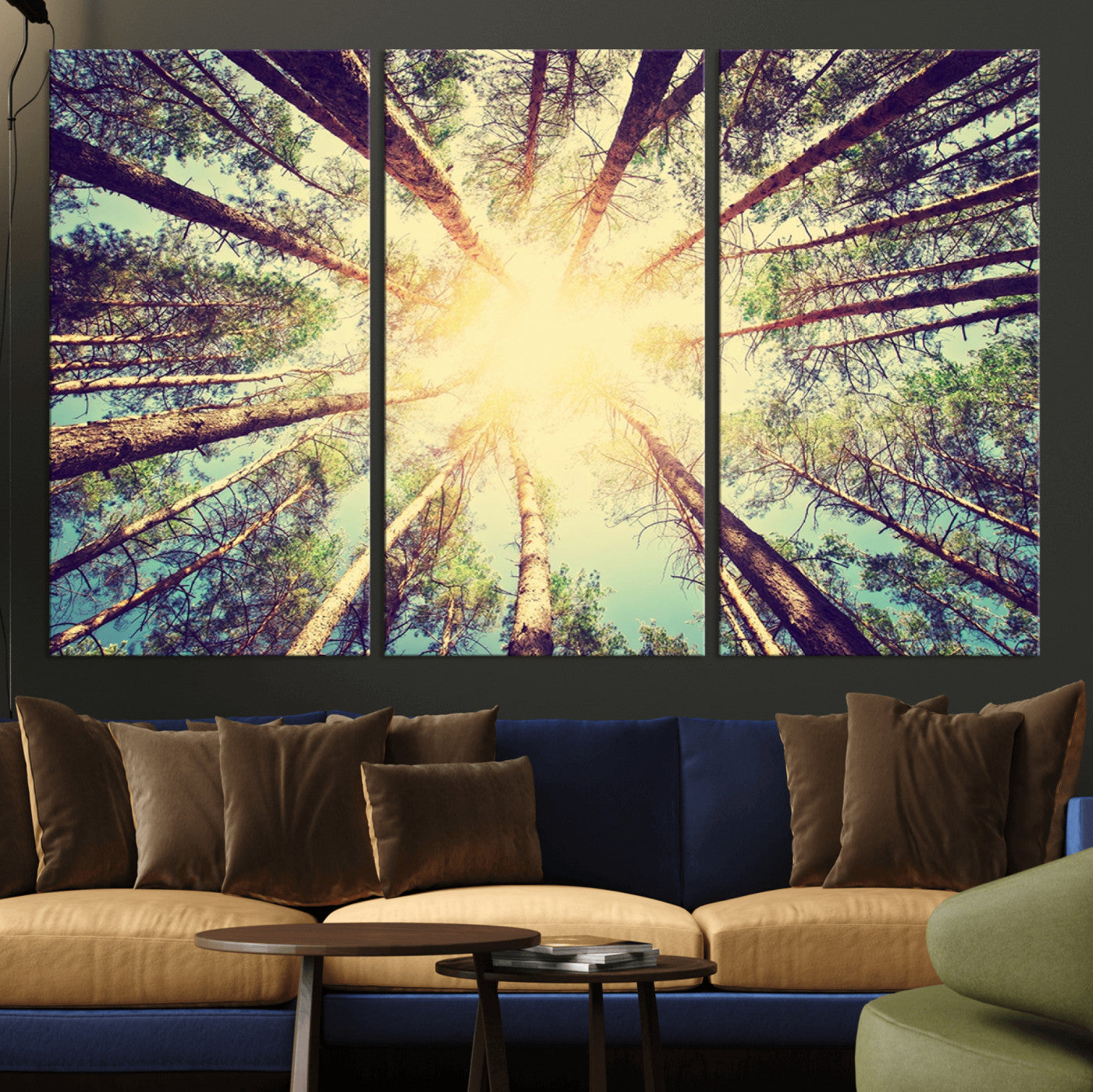 89611-MGV-CV-36X24-Tree and Sunshine Canvas Print