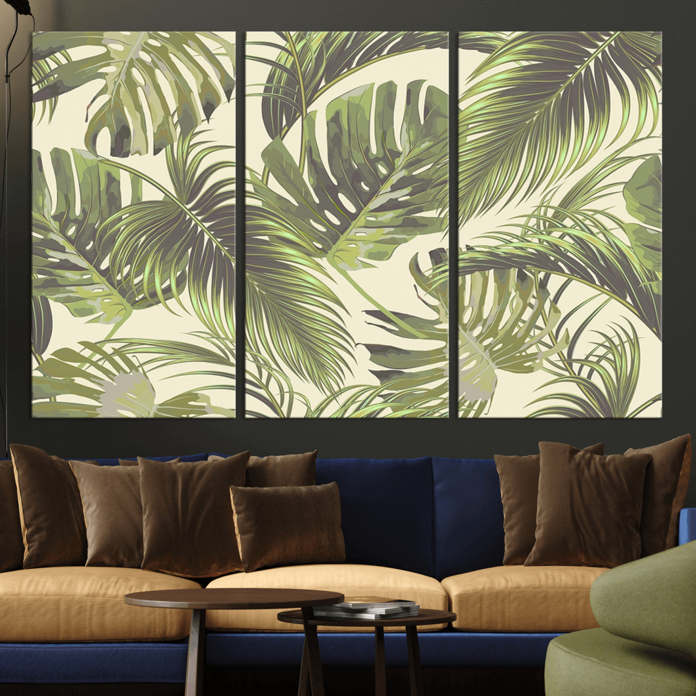 27339-MGV-CV-36X24-Palm Leaves Canvas Print