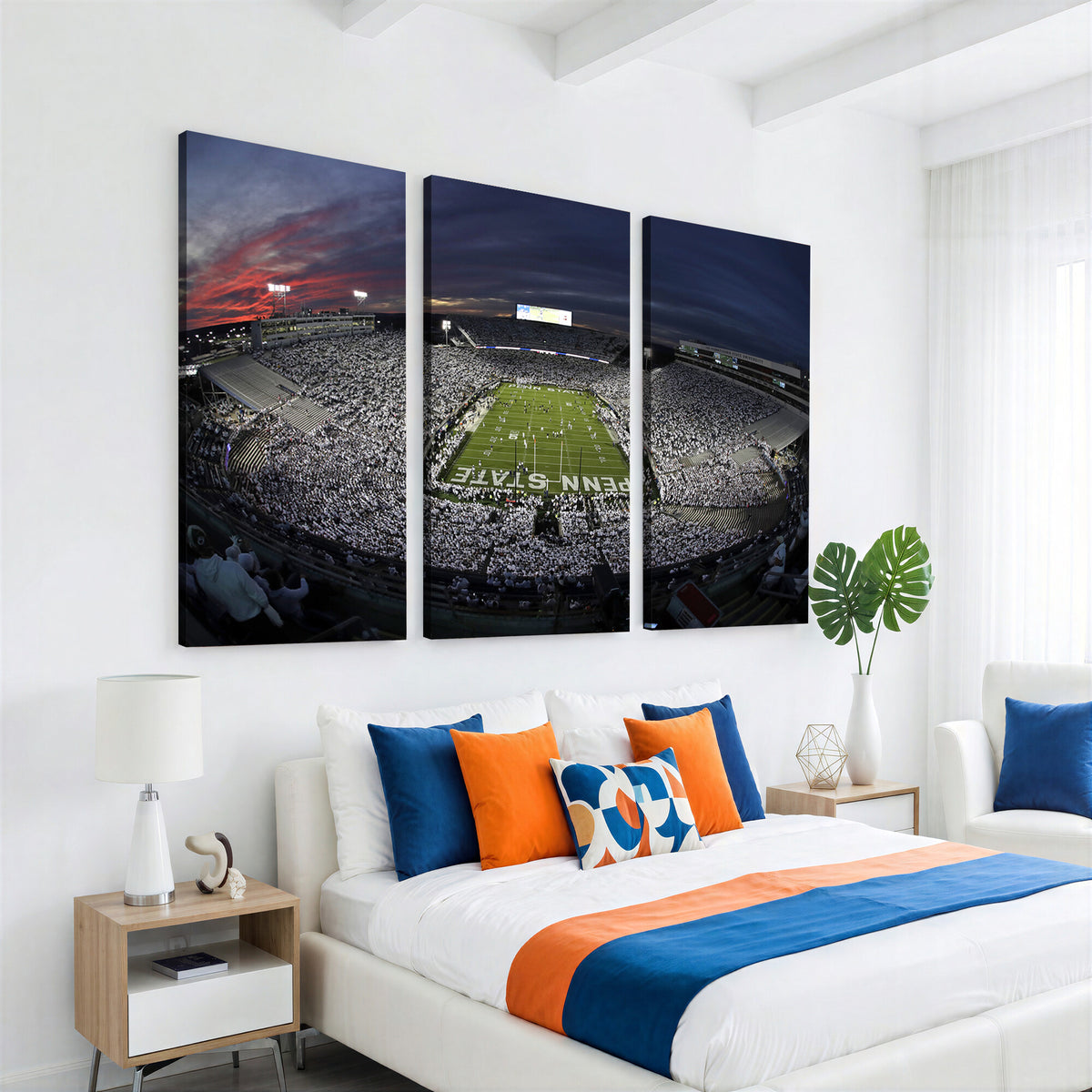 59877-MGV-CV-36X24 - Penn State University Nittany Lions Football Team Print