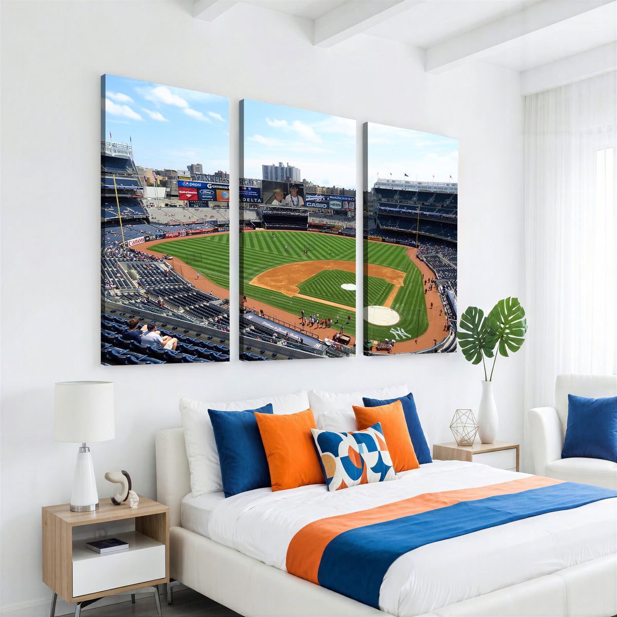 98047-MGV-CV-36X24 - Buffalo Bills Stadium Wall Art, Buffalo Bills Decor, NFL Fan Gift
