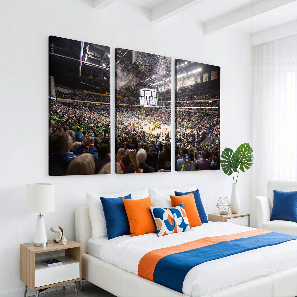 66251-MGV-CV-36X24 - Bridgestone Arena Wall Art Canvas, Nashville Predators
