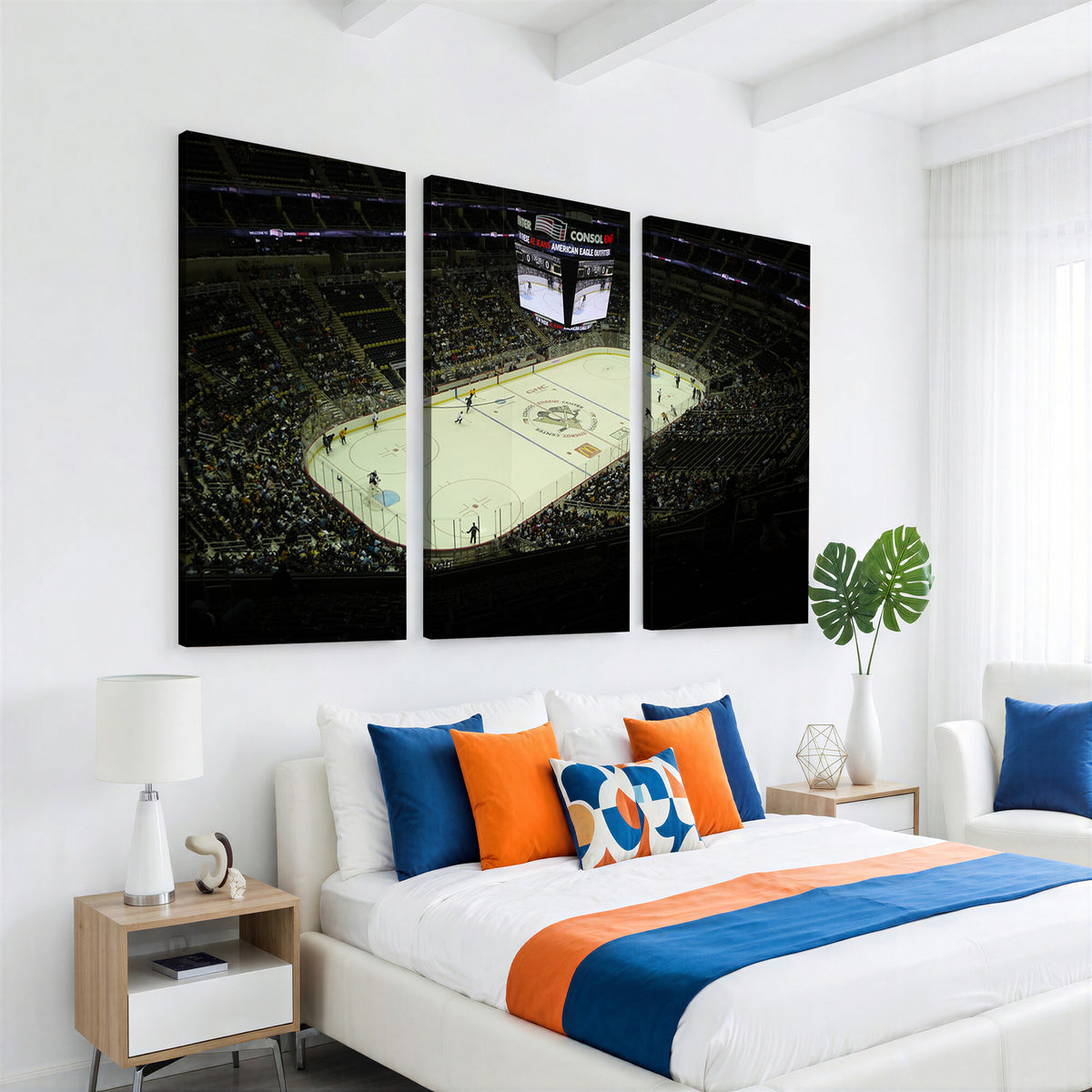 52168-MGV-CV-36X24 - PPG Paints Arena Pennsylvania Pittsburgh Penguins Hockey