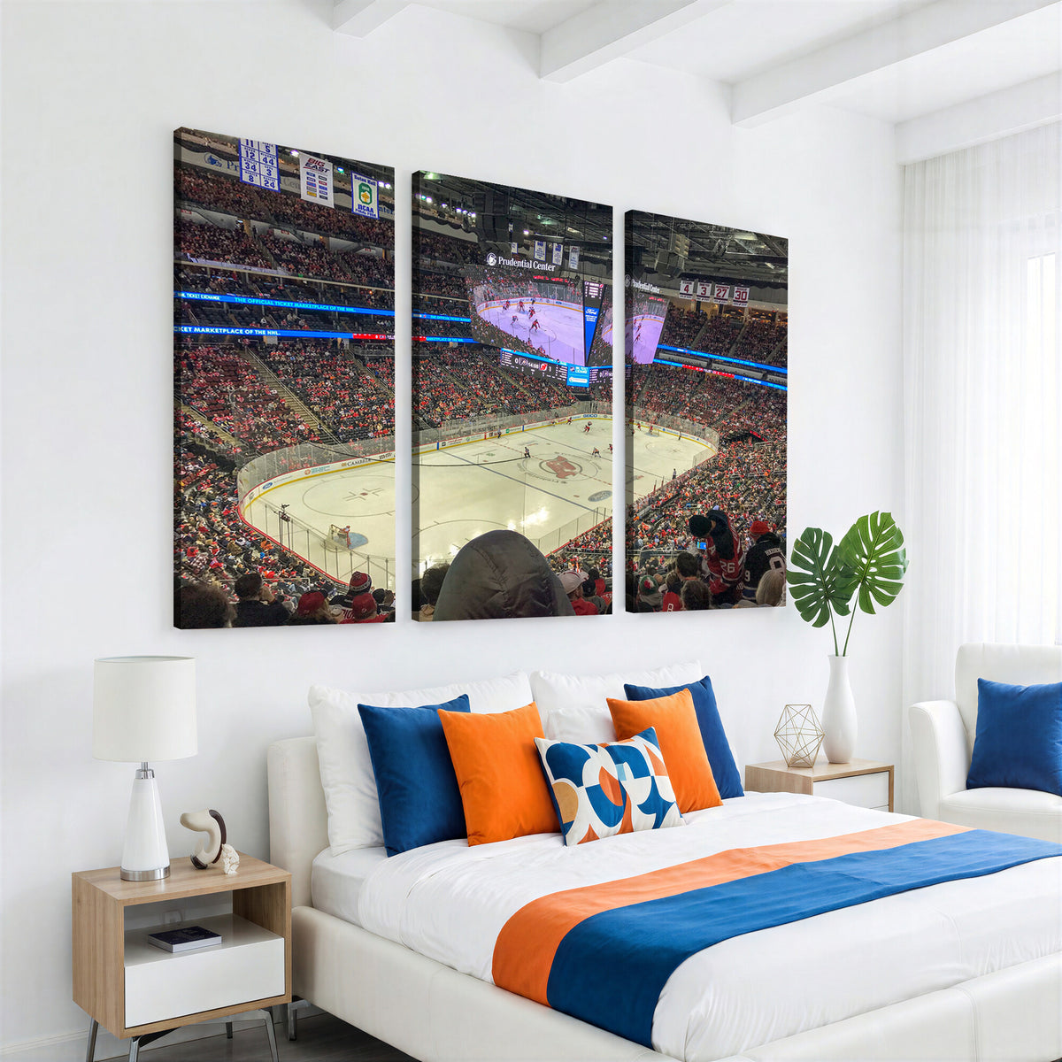 29638-MGV-CV-36X24 - Prudential Center Newark New Jersey Devils Hockey Stadium