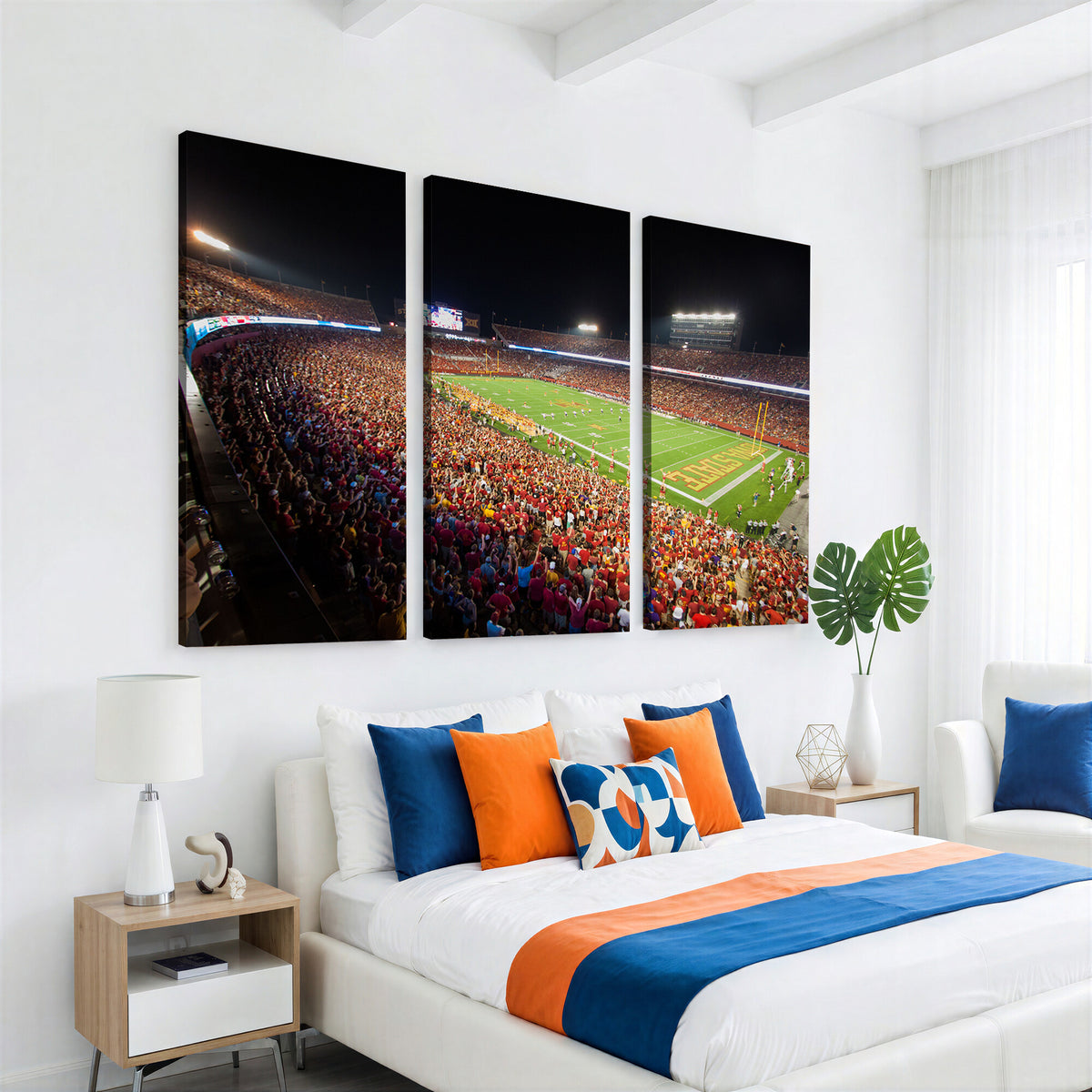 35139-MGV-CV-36X24 - Iowa State University Cyclones Canvas Print, Jack Trice Stadium