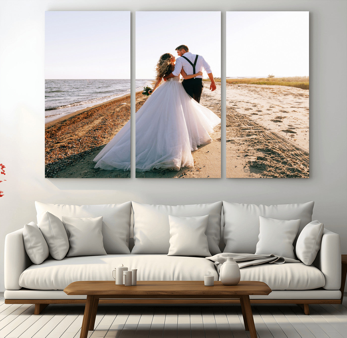 CSTM911-MGV-CV-48X32-3P-Framed Custom Canvas Print - Personalized Wall Art for Home Decor Wall Art Print, Create Your Own