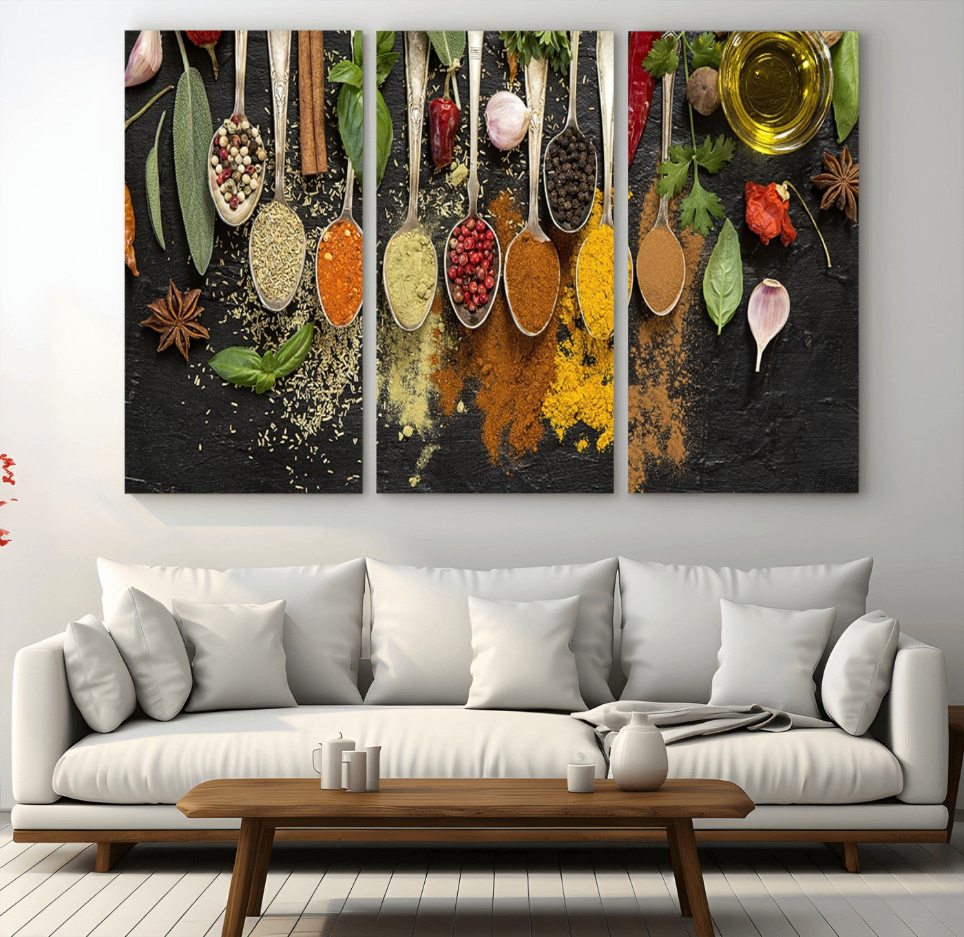 MGV-CV-48X32-3P - Spices Wall Art Canvas Print