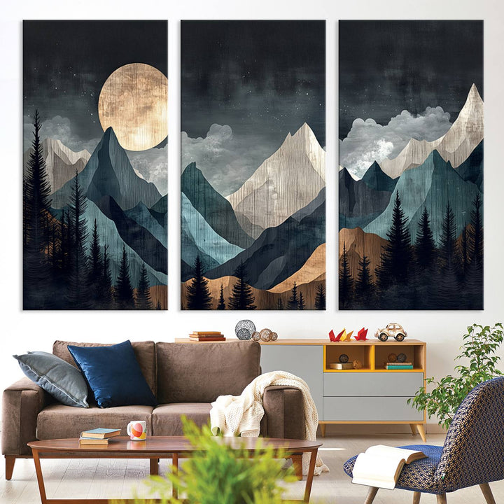 Framed Wall Art Canvas Print
