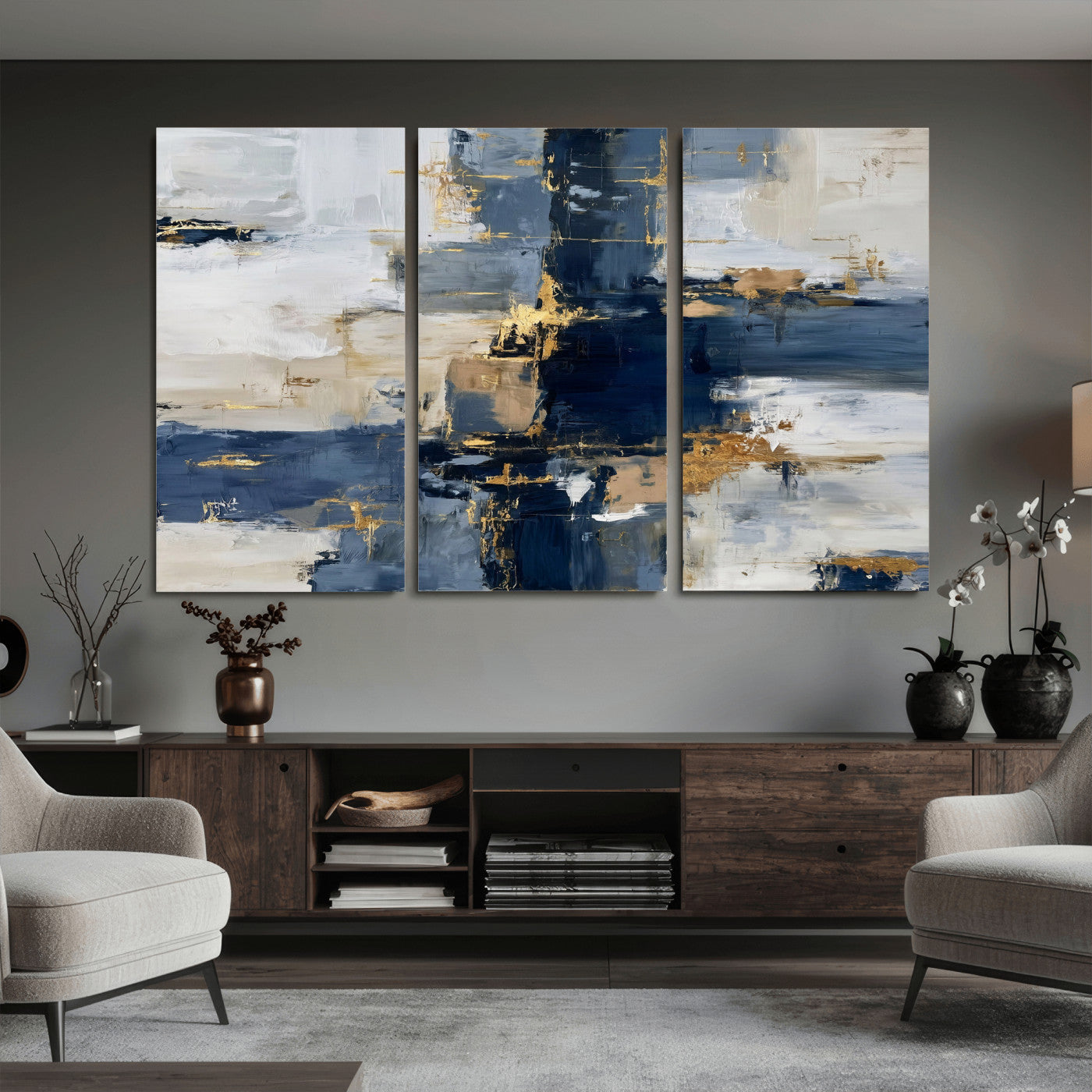 57128767-MGV-CV-36X24 - Abstract Wall Art Canvas Print