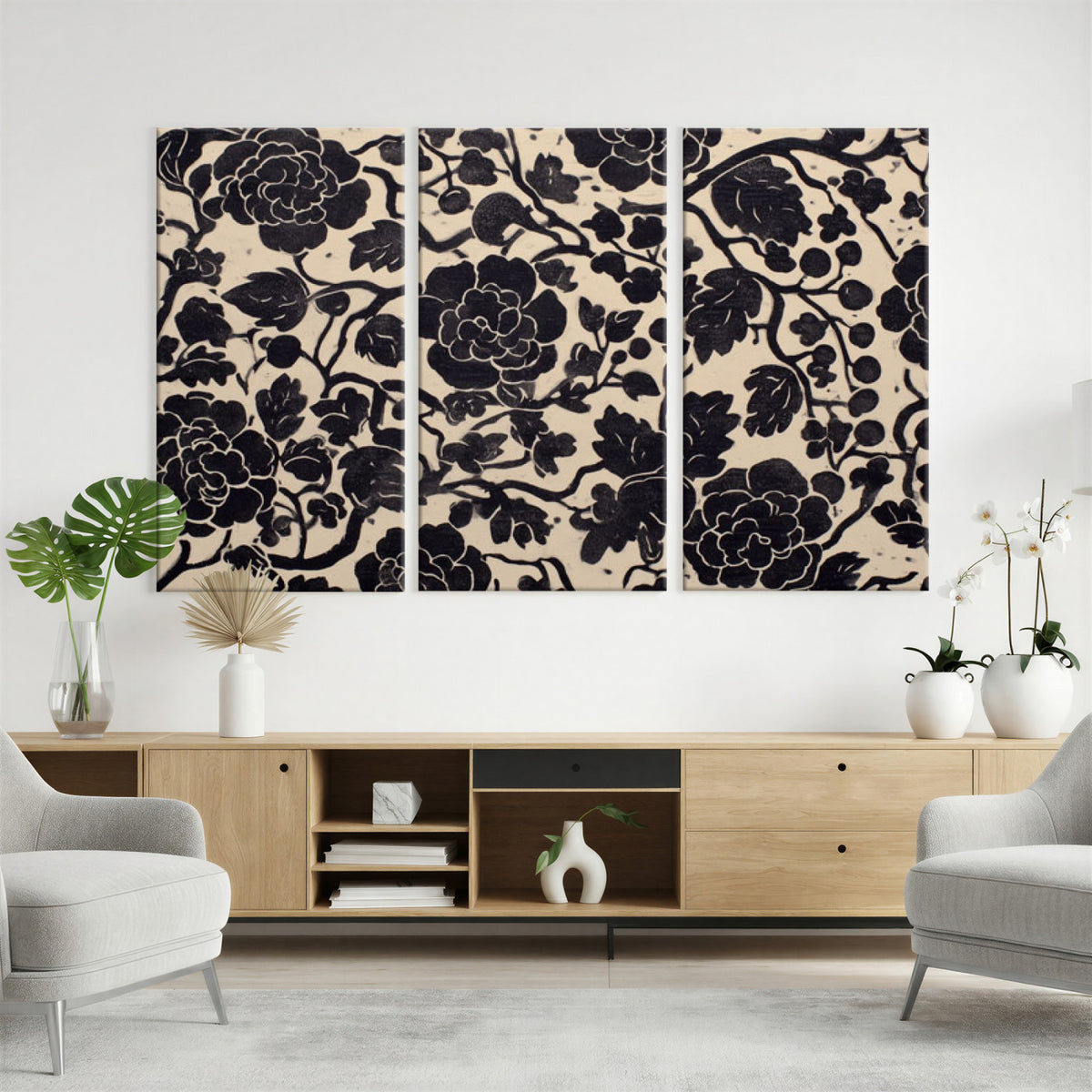 86696255-MGV-CV-36X24 - Graffiti Caracas Skyline Canvas Art, Colorful Street Artwork, Modern Pop Art Cityscape, Urban Wall Decor, Venezuela El Avila Poster Print